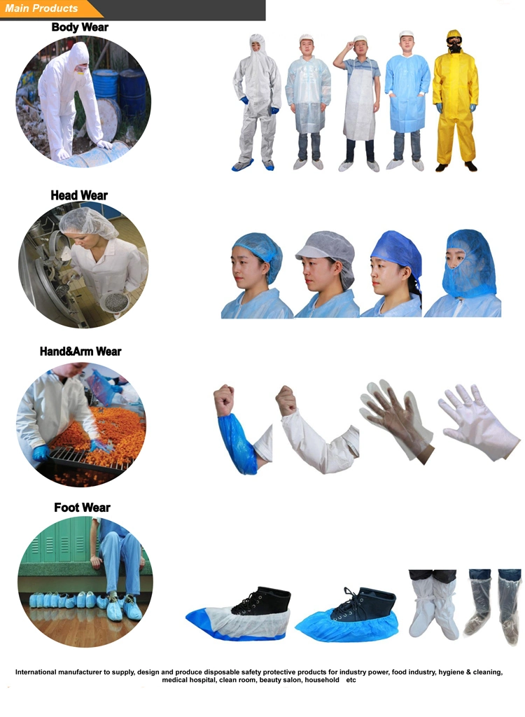 1PCS/Bag, 25PCS Per CTN Microporous Film Bestar Protective Clothing Cloth