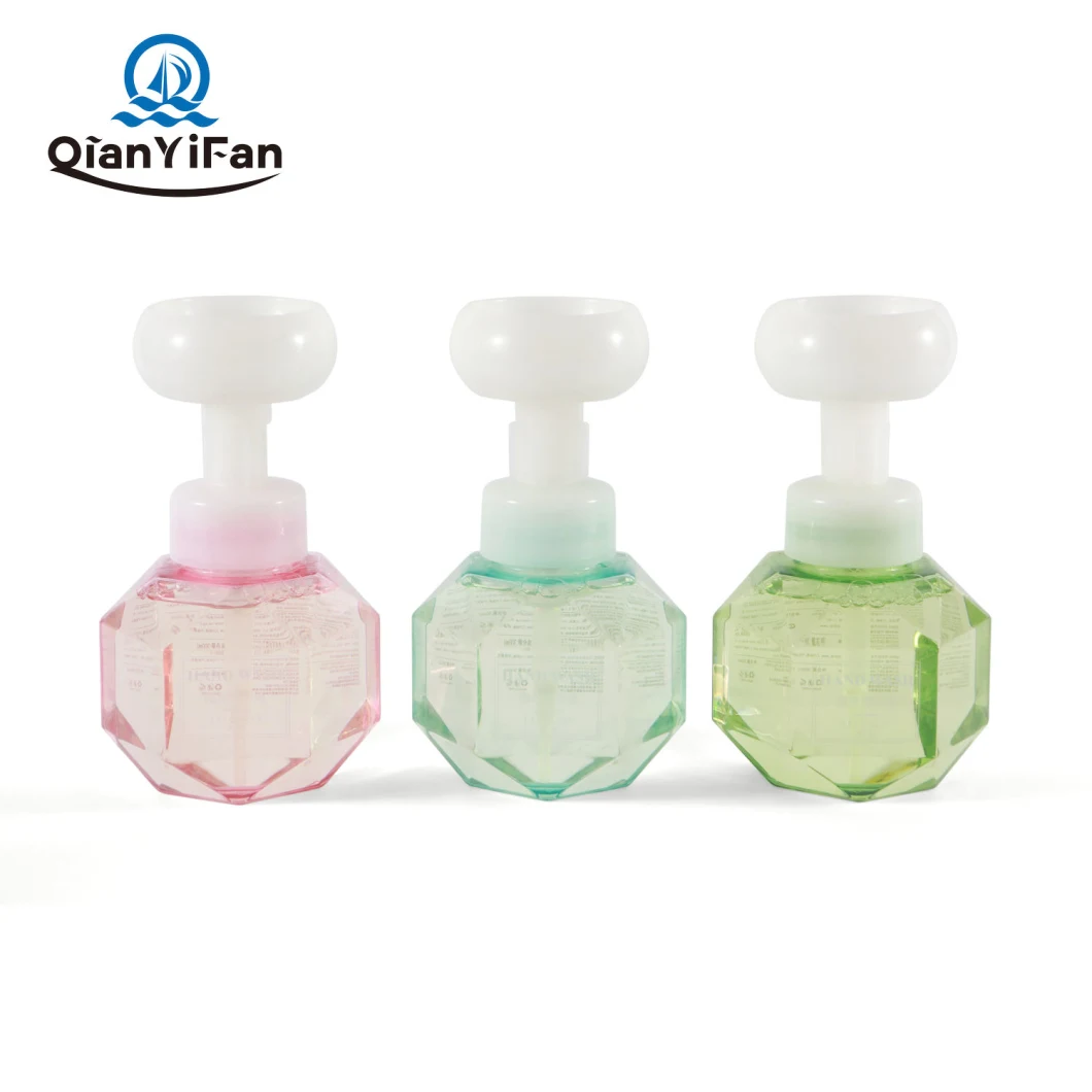 New Press Type Flower Foam Bottle Hand Sanitizer Cosmetics Separate Bottle Convenient Type Travel Lotion Separate Bottle