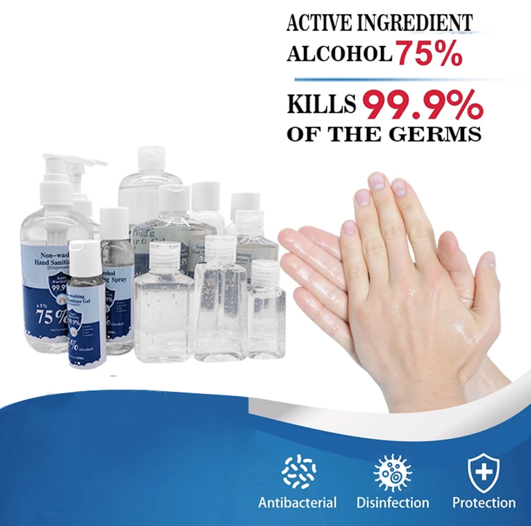 500ml 17.64 FL. Oz Wholesale Hand Wash Sanitiser Instant Antibacterial Waterless Cleaning Hand Sanitizer