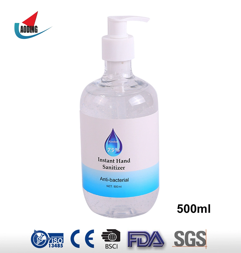 500ml 17.64 FL. Oz Wholesale Hand Wash Sanitiser Instant Antibacterial Waterless Cleaning Hand Sanitizer