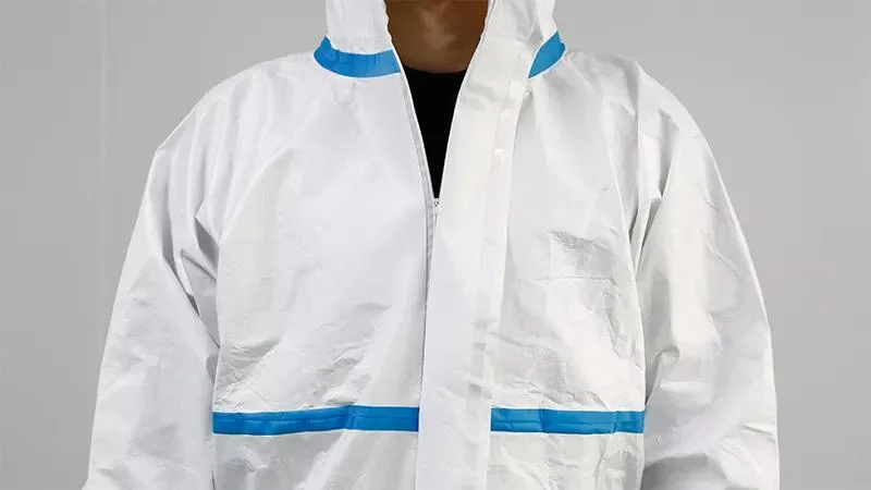 30% off Type 4/5/6 Disposable Protective Clothing Coverall for Industrial and Construction