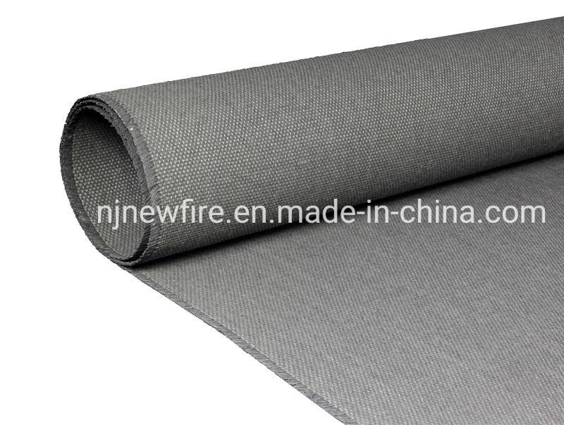 Vermiculite Coated Fiberglass Cloth for High Temperature Welding Protective Fireproof From China High Quality Vermiculite Coated Fiberglass Fabric